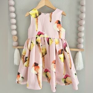 Ice Cream Print Dress